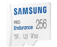 SAMSUNG PRO Endurance microSD 256GB 100MB/s - 748947 - zdjęcie 3